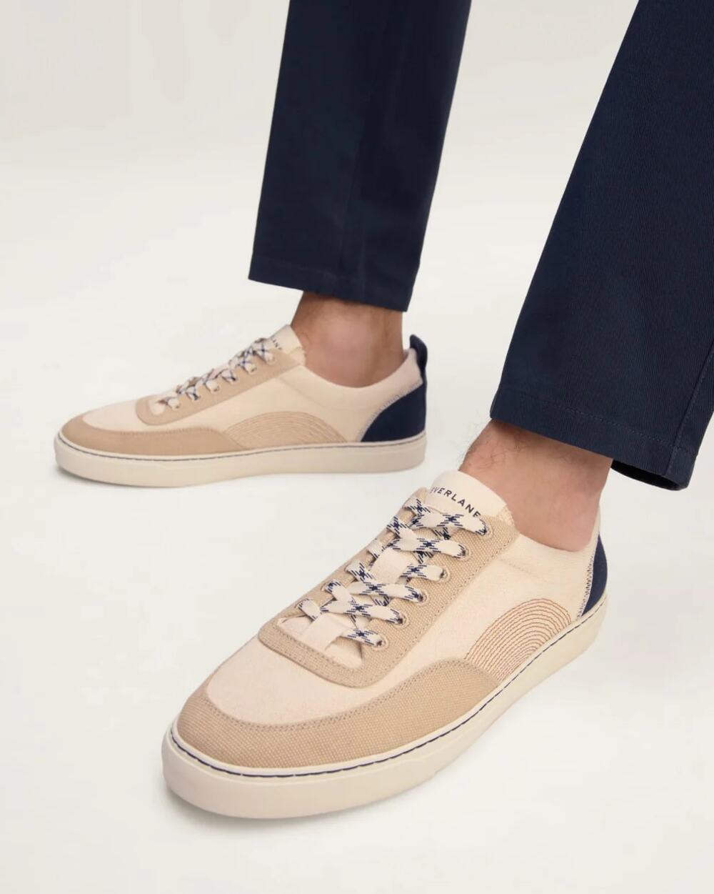 Everlane Natural Canvas The Tread-Bare Sneakers Unisex Women's 10 Men's 8